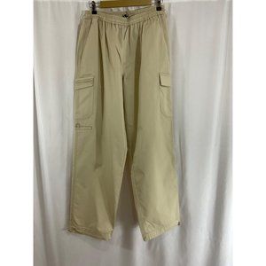 NWT Women's and chelle Kira Cargo Pant White Swan SZ